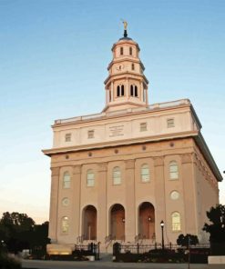 Nauvoo Temple Art Diamond Painting