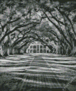 Oak Alley Plantation Diamond Painting