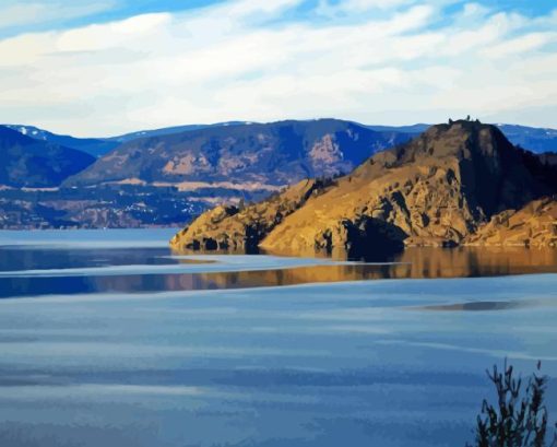 Okanagan Lake Diamond Painting