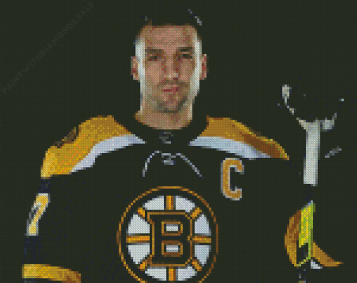 Patrice Bergeron Cleary Diamond Painting