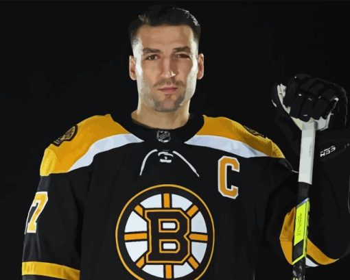 Patrice Bergeron Cleary Diamond Painting