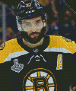 Patrice Bergeron Player Diamond Painting