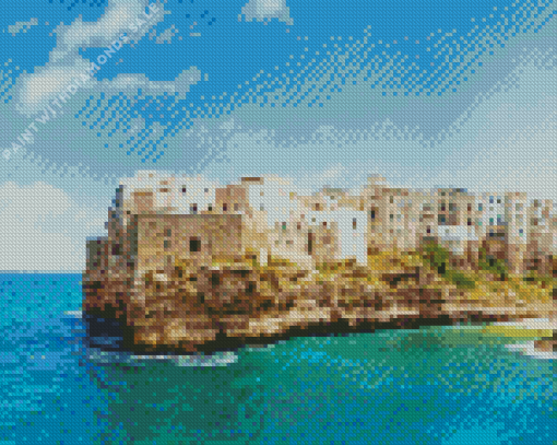 Polignano A Mare Italy Diamond Painting