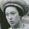 Monochrome Princess Margaret Art Diamond Painting