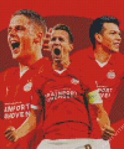 PSV Football Diamond Painting