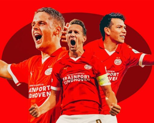 PSV Football Diamond Painting