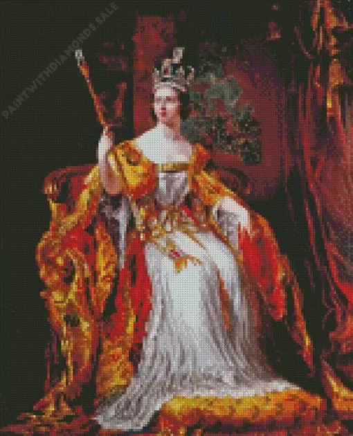 Queen Victoria Diamond Painting