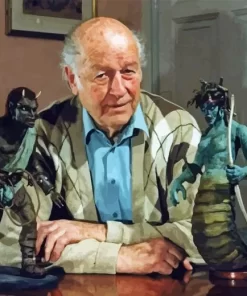 Ray Harryhausen Diamond Painting