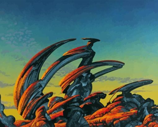 Roger Dean Artwork Diamond Painting