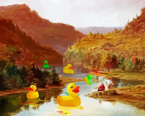 Rubber Duck Diamond Painting