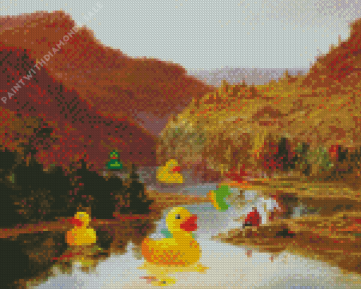 Rubber Duck Diamond Painting