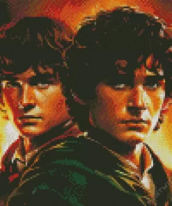 Sam And Frodo Diamond Painting