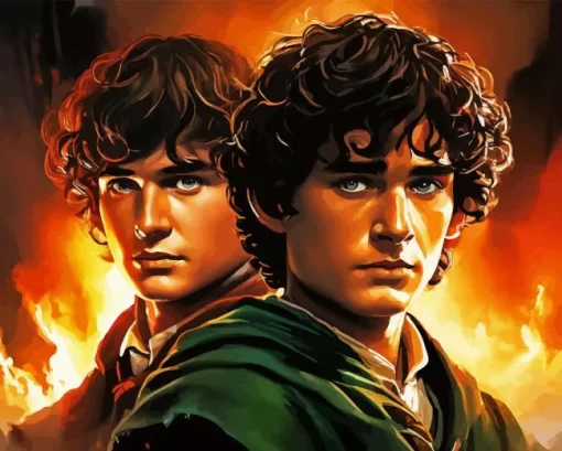 Sam And Frodo Diamond Painting