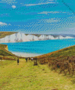 Seven Sisters Walk Sussex Diamond Painting