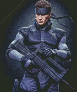 Solid Snake Diamond Painting