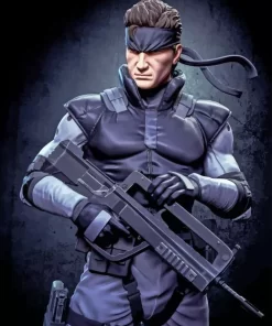 Solid Snake Diamond Painting