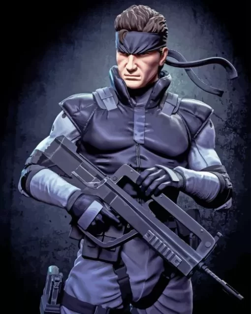 Solid Snake Diamond Painting