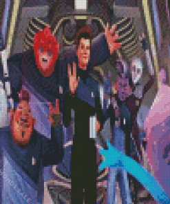 Star Trek Prodigy Characters Diamond Painting