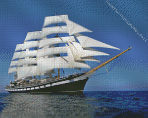 Tallship Diamond Painting