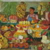 The Fruit Seller Diamond Painting