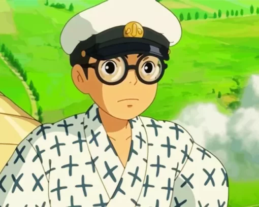 The Wind Rises Character Diamond Painting