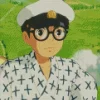 The Wind Rises Character Diamond Painting