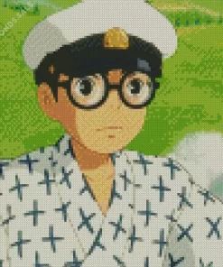 The Wind Rises Character Diamond Painting