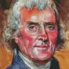 Thomas Jefferson Portrait Diamond Painting