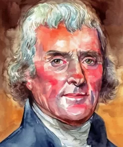 Thomas Jefferson Portrait Diamond Painting