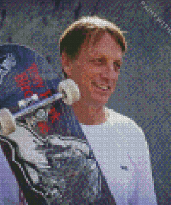 Tony Hawk Birdman Diamond Painting