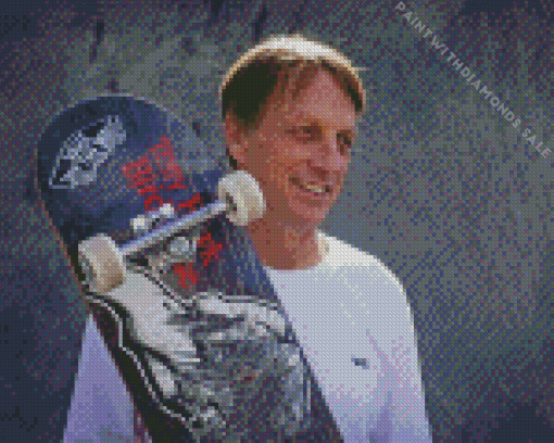 Tony Hawk Birdman Diamond Painting