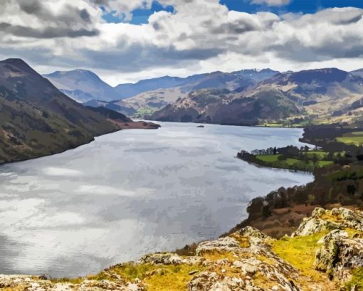 Ullswater Lake Diamond Painting