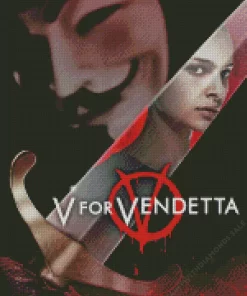 V For Vendetta Diamond Painting