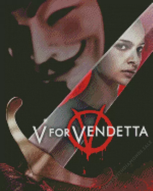 V For Vendetta Diamond Painting