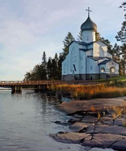 Valaam Island Russia Diamond Painting