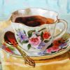 Vintage English Teacup Diamond Painting