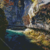 Vintgar Gorge Art Diamond Painting