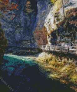 Vintgar Gorge Art Diamond Painting