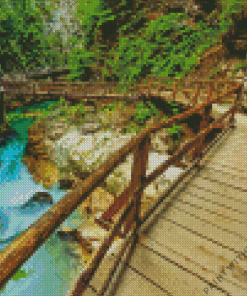 Vintgar Gorge Diamond Painting