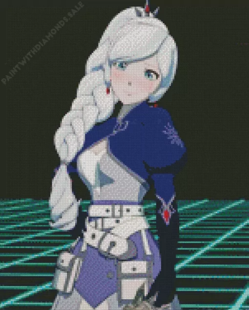 Weiss Schnee Diamond Painting