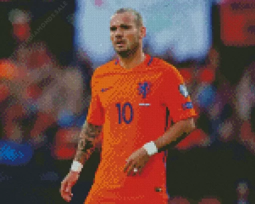 Wesley Sneijder Diamond Painting