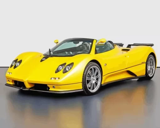 Yellow Zonda Diamond Painting