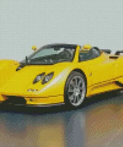 Yellow Zonda Diamond Painting