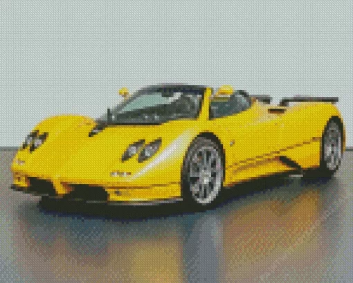 Yellow Zonda Diamond Painting