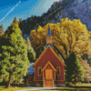 Yosemite Chapel Diamond Painting