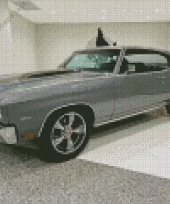 1970 Grey Chevelle Diamond Painting