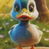 A Cute Duckling Diamond Painting