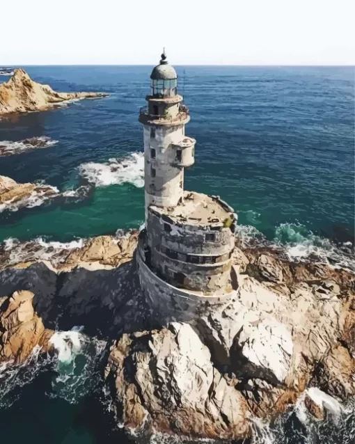 Abandoned Lighthouse Diamond Painting