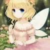 Anime Blond Fairy Diamond Painting