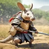 Armadillo Samurai Diamond Painting